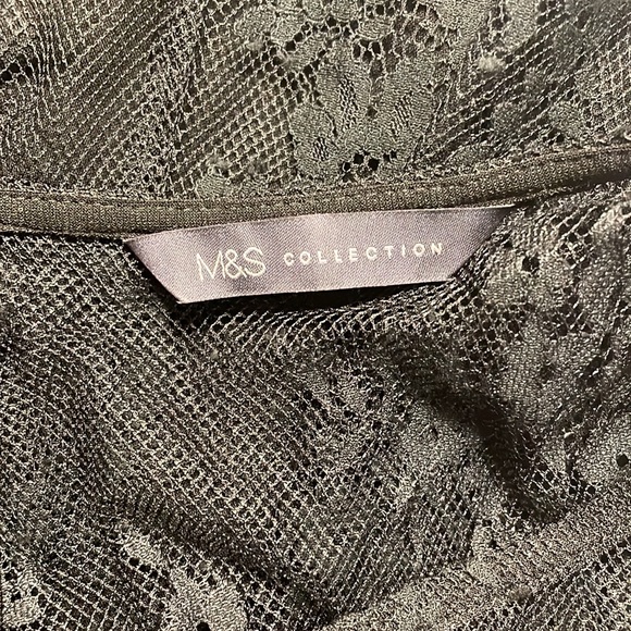 M&S Black Lace Dress - Picture 4 of 5